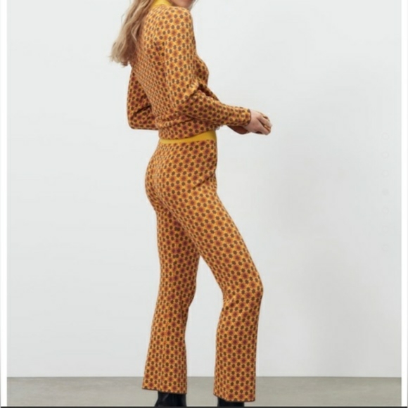 NEW ZARA knit boho pants Small - Picture 7 of 11